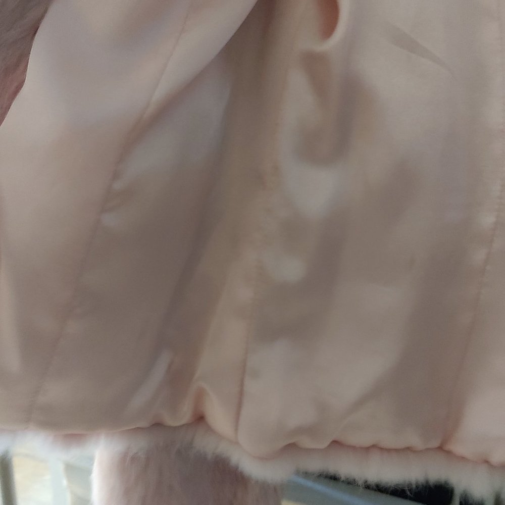 Pink Furry Jacket Coat - Picture 3 of 5